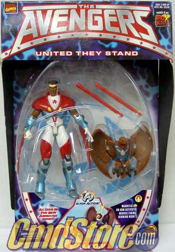 FALCON The Avengers Marvel Action Figure By Toy Biz