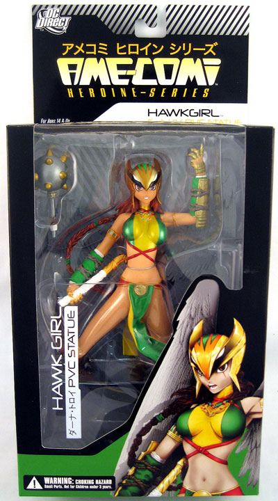 Ame-Comi Action Figures Heroine Series: Hawkgirl (Sub-Standard Packaging)