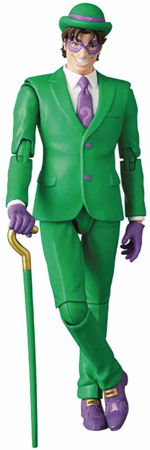 batman Hush 6 Inch Action Figure Mafex - The Riddler