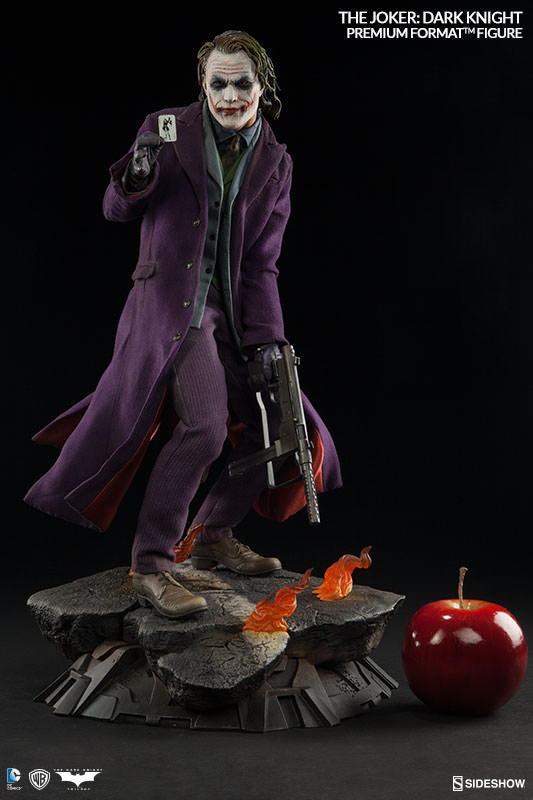 Batman The Dark Knight 19 Inch Statue Figure Premium Format - The Joker Sideshow 300251