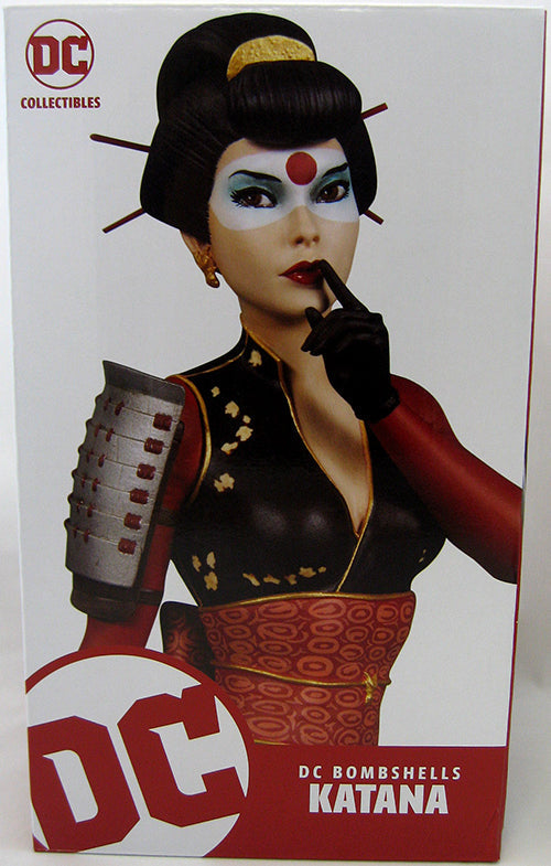 DC Collectible 10 Inch Statue Figure Bombshells Series - Katana