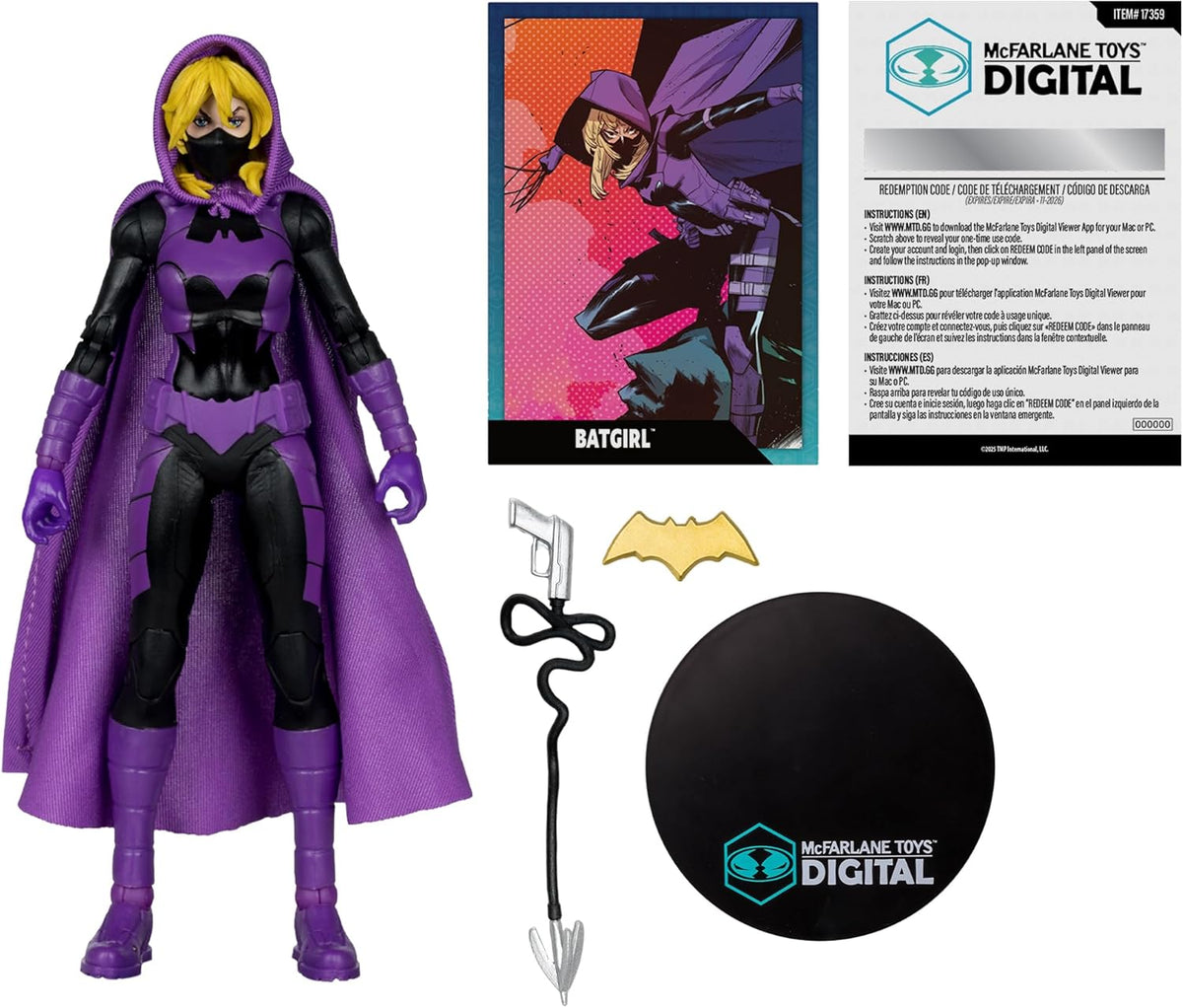 DC Direct Digital 7 Inch Action Figure Wave 5 - Batgirl (Stephanie Brown)