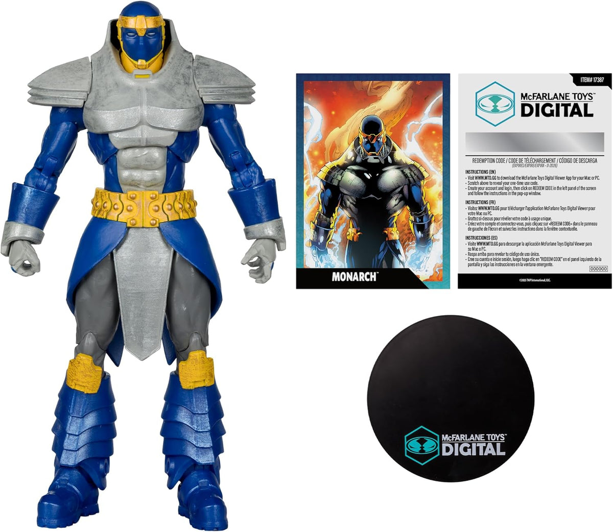DC Direct Digital 7 Inch Action Figure Wave 5 - Monarch (DC Countdown)
