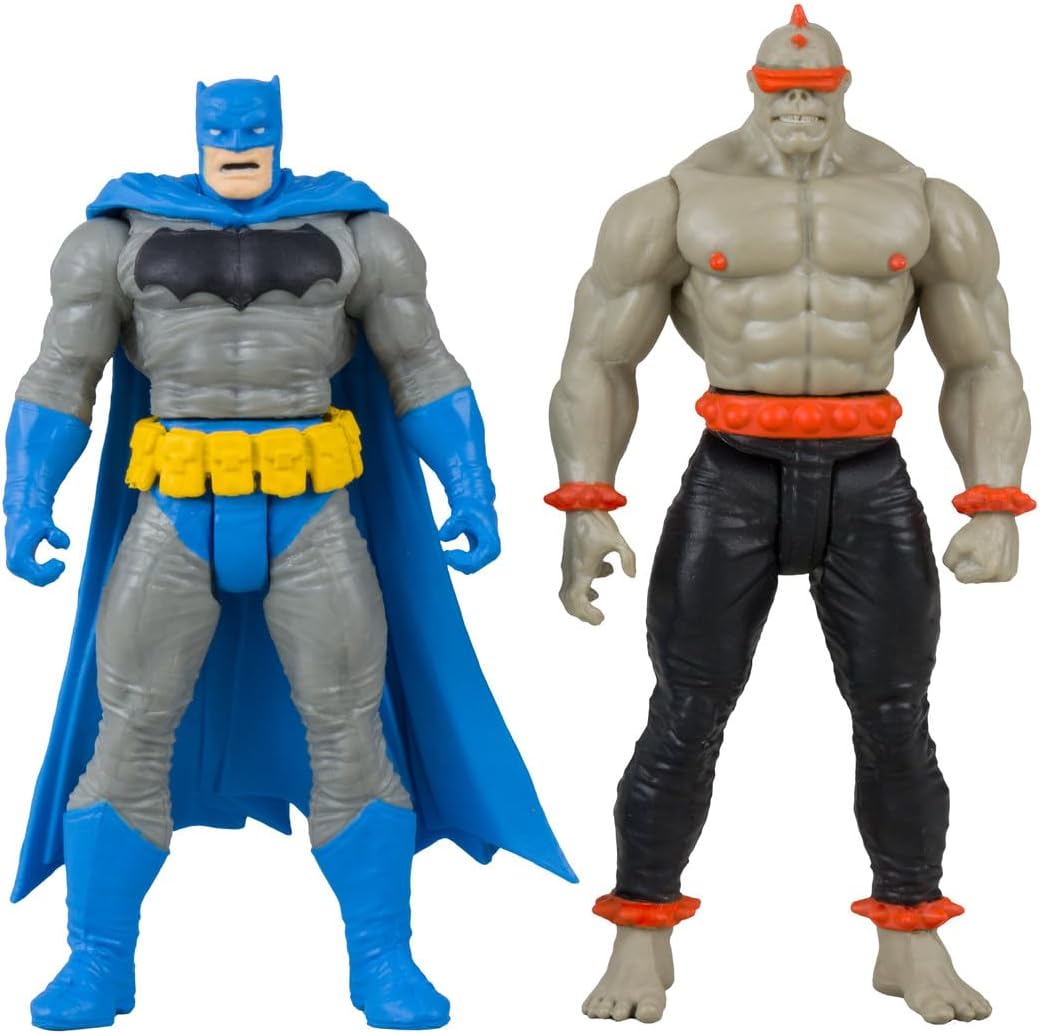 DC Direct 3 Inch Action Figure Page Punchers 2-Pack - Batman & Mutant Leader