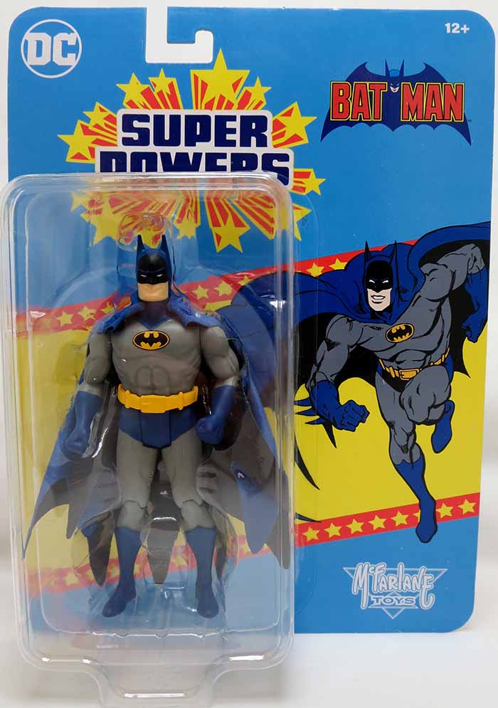DC Super Powers 4 Inch Action Figure Wave 10 Crowdfunded Exclusive - Batman Darker Blue & Grey Suit