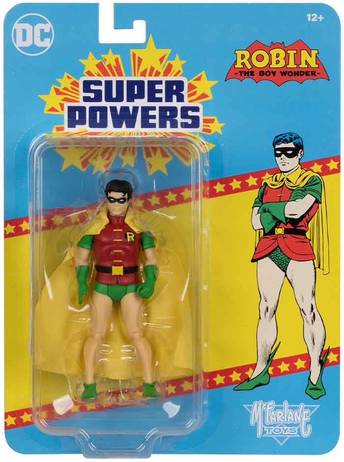 DC Super Powers 4 Inch Action Figure Wave 10 - Robin Jason Todd Square Belt Buckle