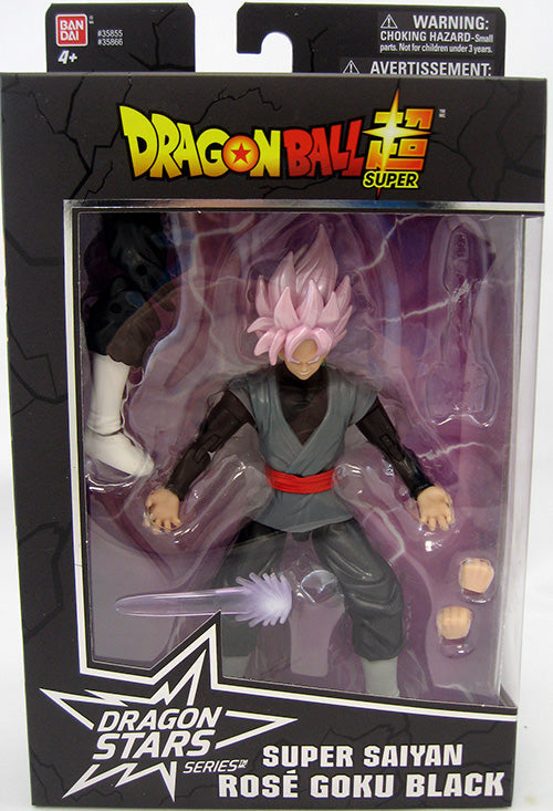 Dragonball Super 6 Inch Action Figure BAF Fusion Zamasu Dragon Stars Series 4 - Goku Black Rose