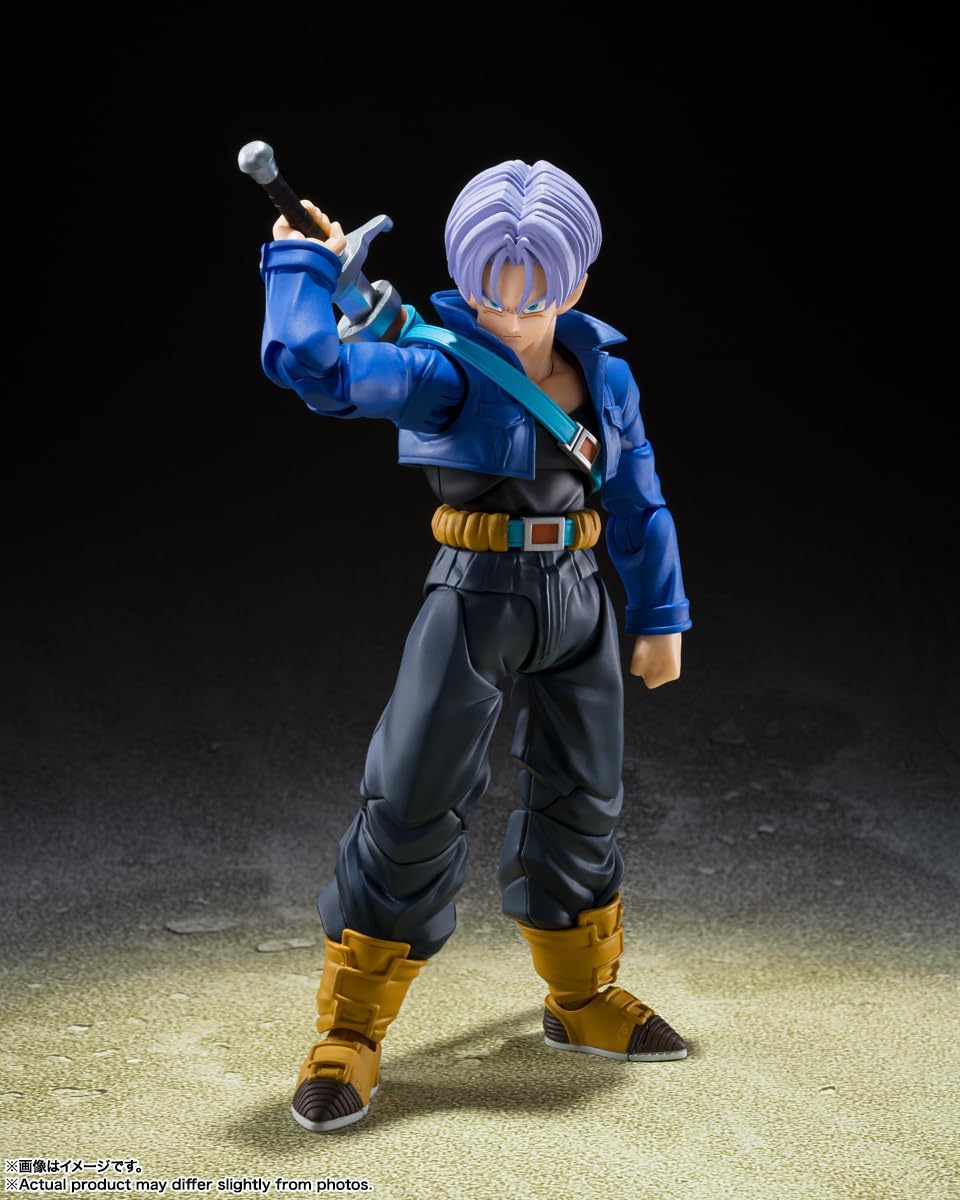 Dragonball Z 6 Inch Action Figure S.H. Figuarts - Super Saiyan Trunks The Boy from The Future Reissue