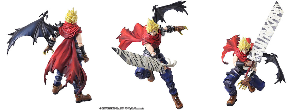 Final Fantasy 6 Inch Action Figure Bring Arts - Cloud Strife Another Form Variant