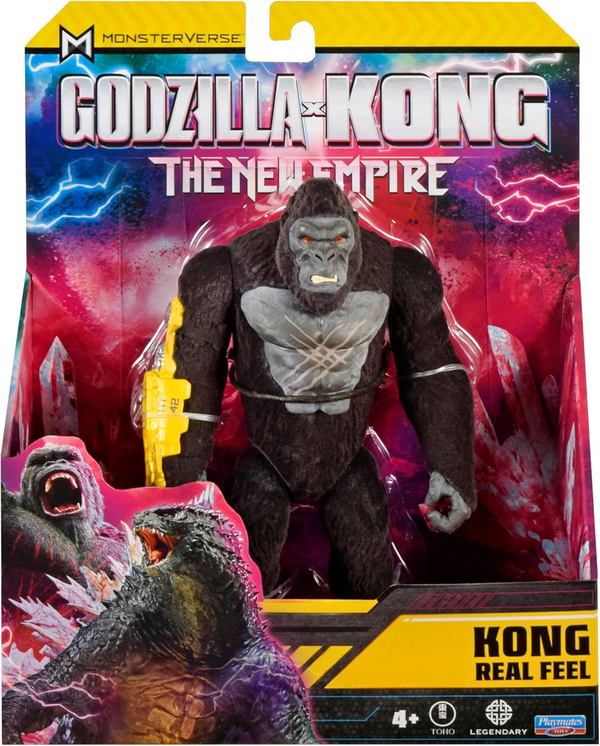 Godzilla X Kong Monsterverse 6 Inch Action Figure Basic Series - Kong Real Feel