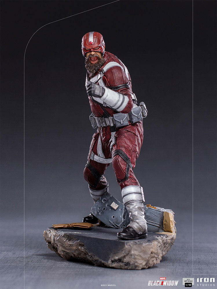Marvel 1:10 Art Scale Series 8 Inch Statue Figure Battle Diorama - Red Guardian Iron Studios 908817