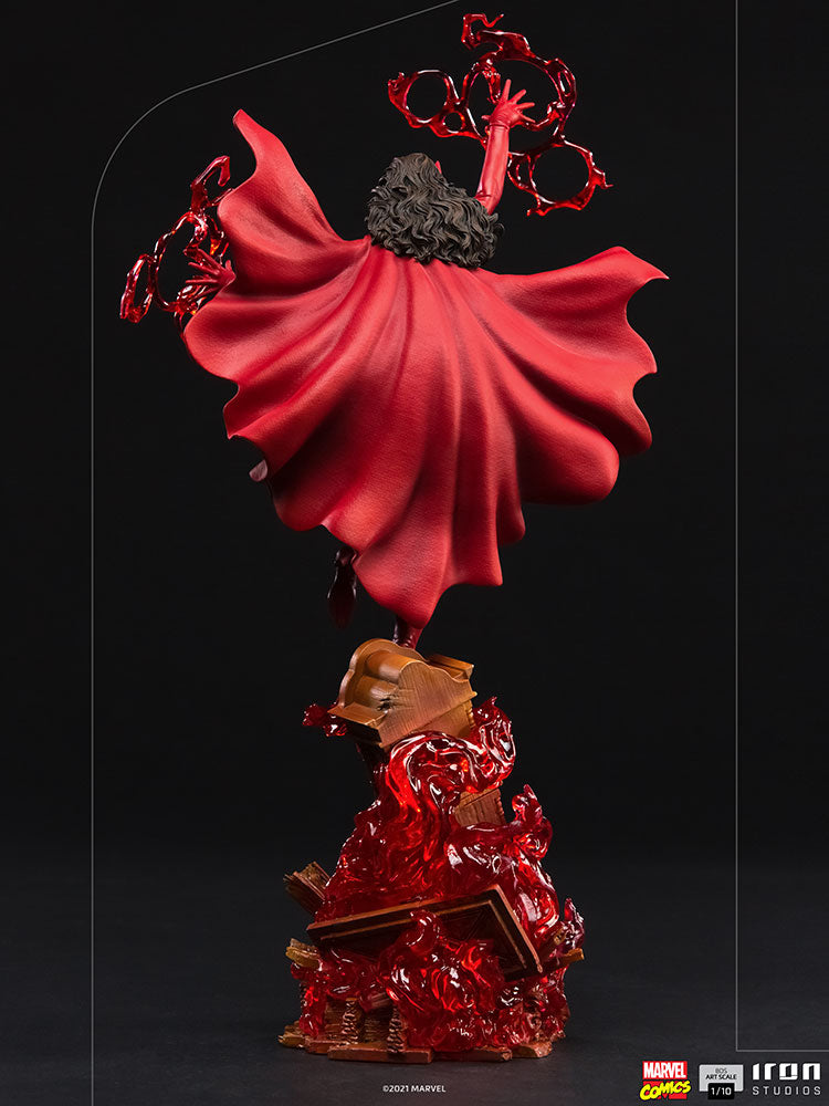 Marvel 1:10 Art Scale Series 14 Inch Statue Figure Battle Diorama - Scarlet Witch Iron Studios 908164