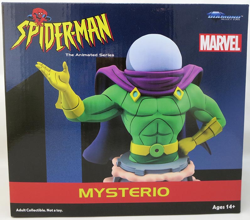 Marvel Collectible Animated 6 Inch Bust Statue 1/7 Scale - Mysterio