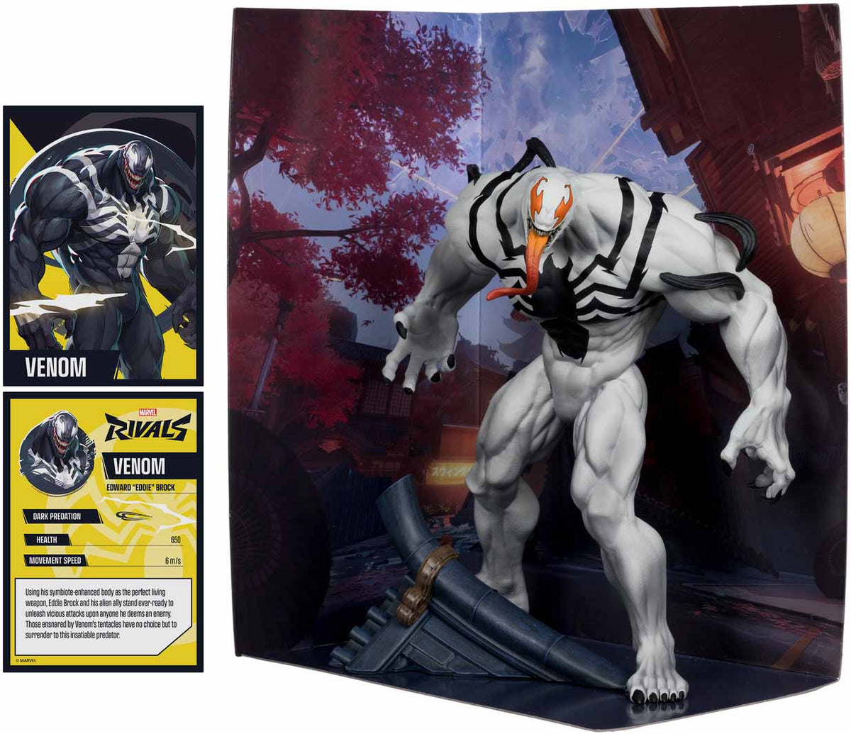 Marvel Collectible Gamerverse 10 Inch Statue Figure Rivals 1/6 Scale - Venom Red Platinum