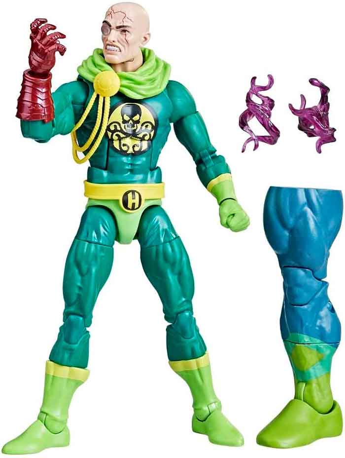 Marvel Legends Comics 6 Inch Action Figure BAF Puff Adder - Baron Von Strucker