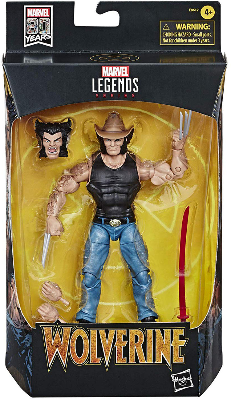 Marvel Legends 6 Inch Action Figure Marvel 80 Years Exclusive - Cowboy Logan