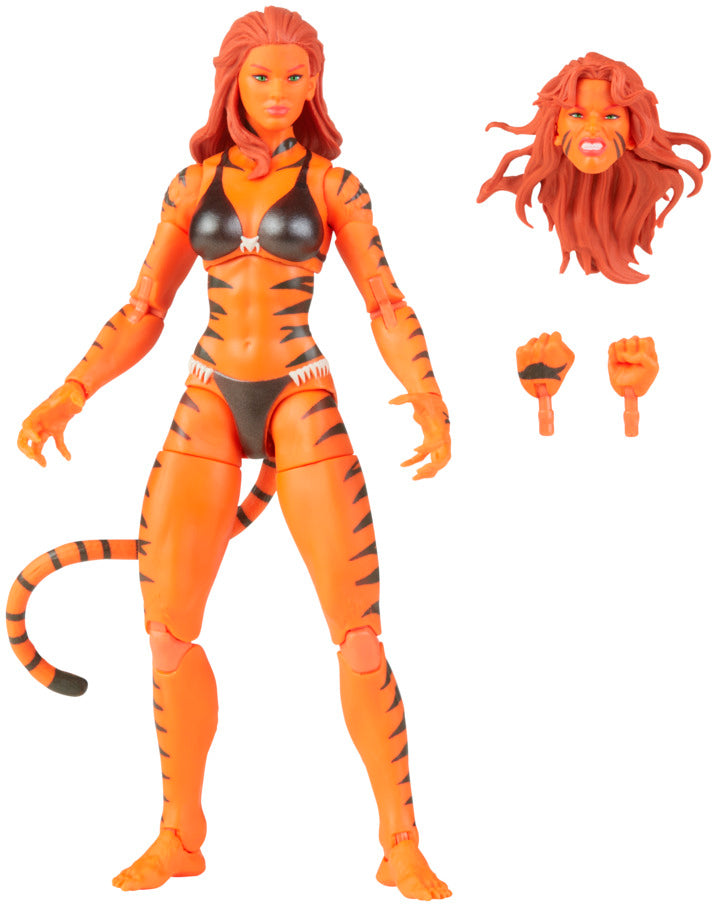 Marvel Legends Retro 6 Inch Action Figure Avengers Series - Tigra