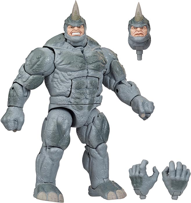 Marvel Legends Retro 6 Inch Action Figure Spider-Man - Rhino