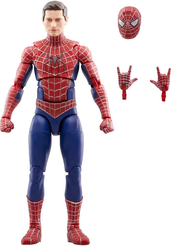 Marvel Legends Studios 6 Inch Action Figure Spider-Man Wave 1 - Tobey McGuire Spider-Man