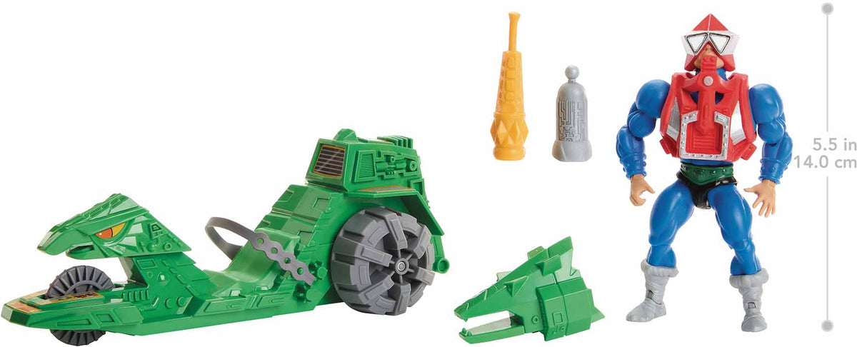 Masters Of The Universe Origins 5 Inch Scale Vehicle Figure - Mekaneck and Ground Ripper