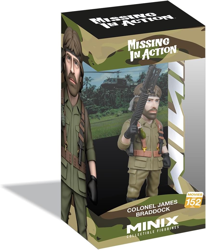 Missing In Action 3.75 Inch Action Figure Minix - Colonel James Braddock (Chuck Norris)