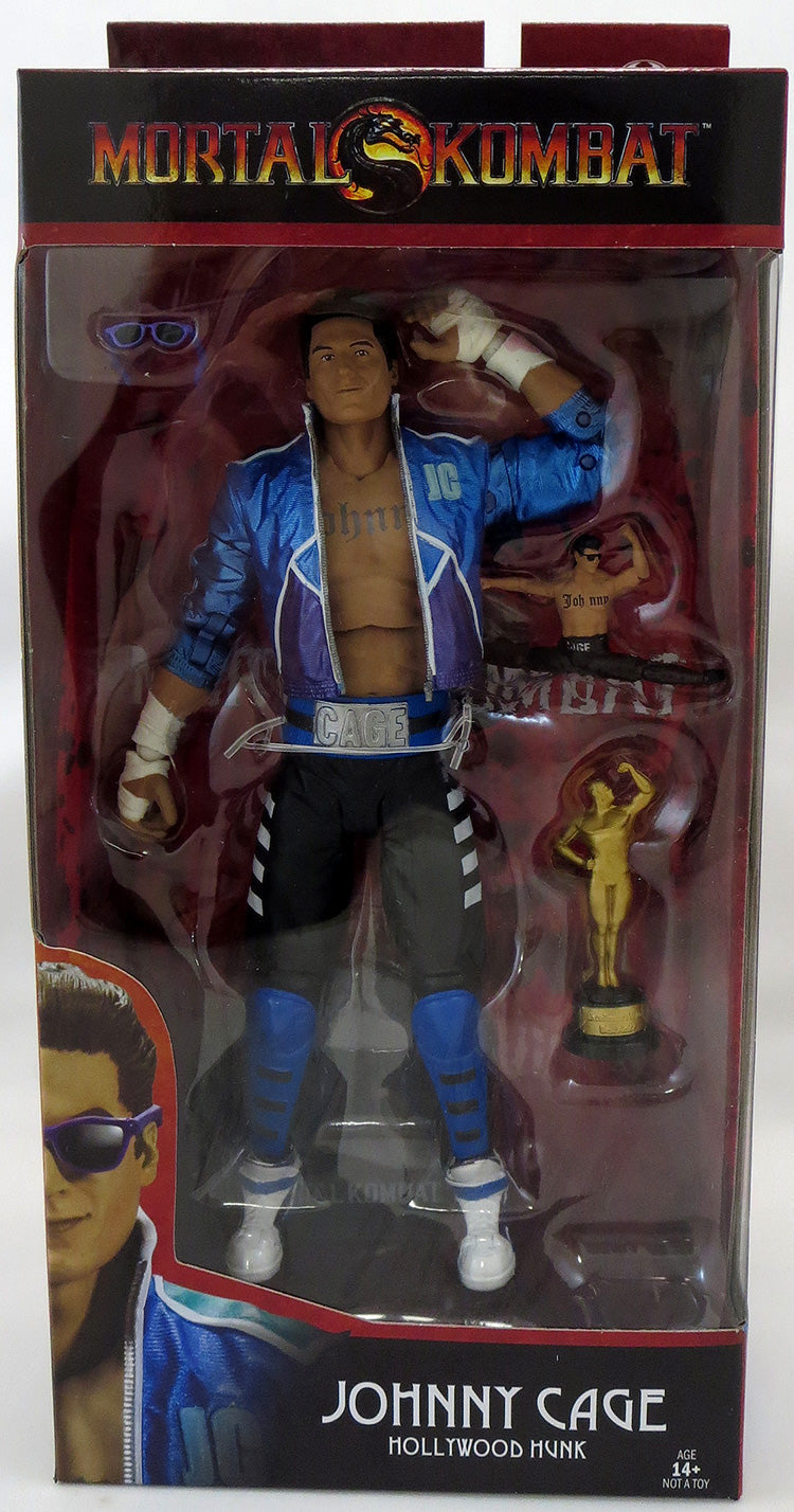 Mortal Kombat 7 Inch Action Figure Ultra Articulation Series - Johnny Cage