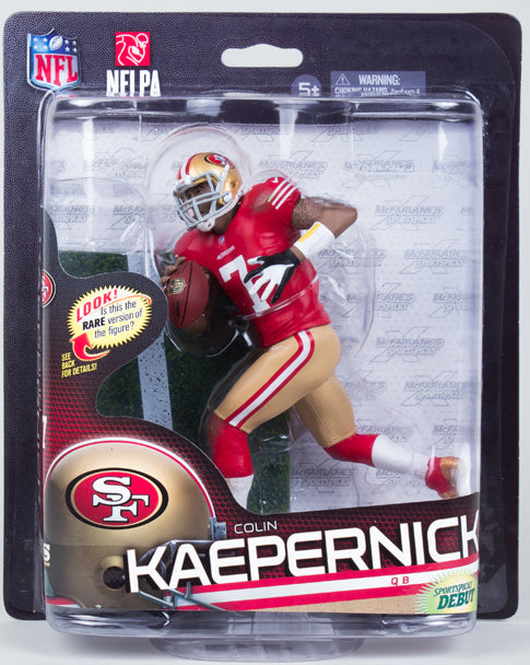 NFL Football 6 Inch Action Figure Series 33 - Colin Kaepernick Red Jersey