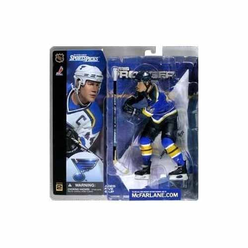 NHL Hockey Sportpicks 6 Inch Static Figure Series 2 - Chris Pronger Blue Jersey Chase