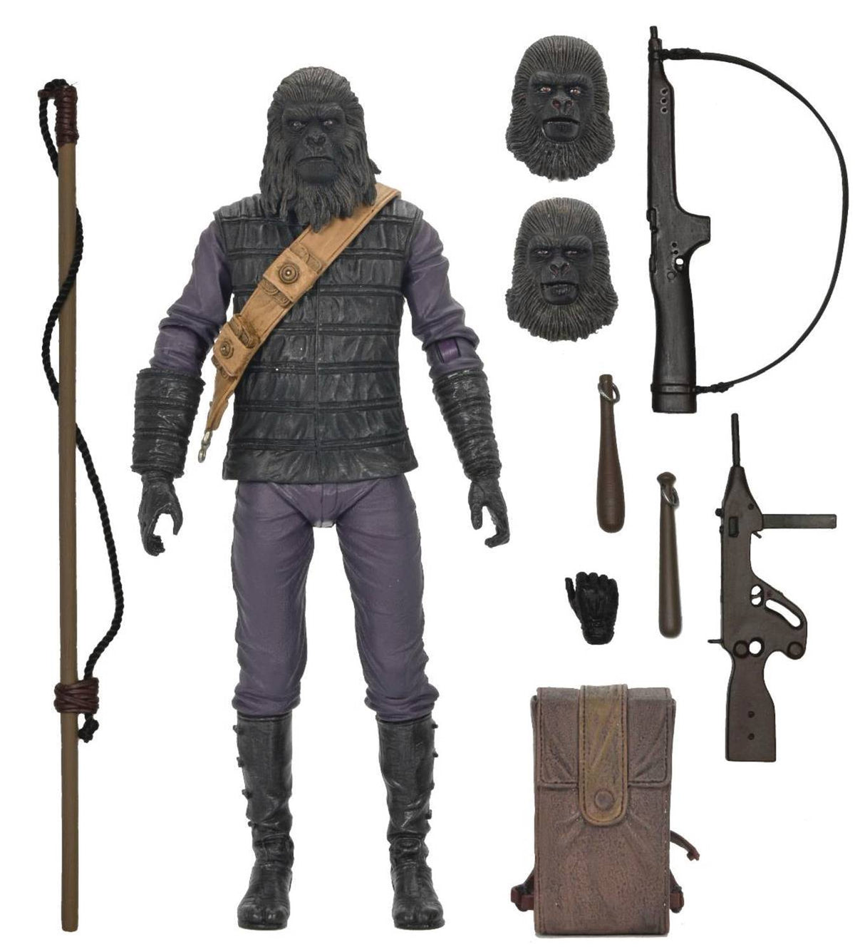 Planet Of The Apes 7 Inch Action Figure Ultimate - Gorilla Soldier