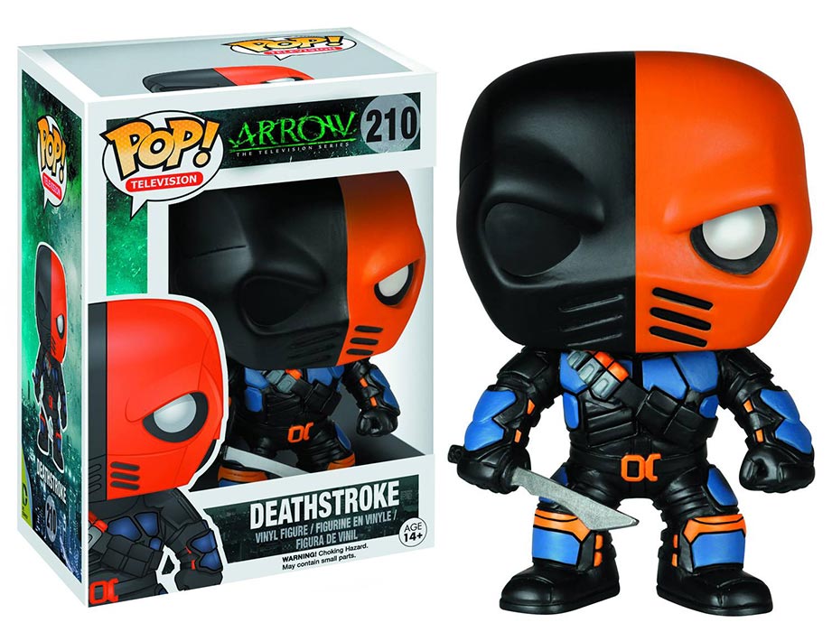 Pop DC Heroes Arrow 3.75 Inch Action Figure - Deathstroke #210