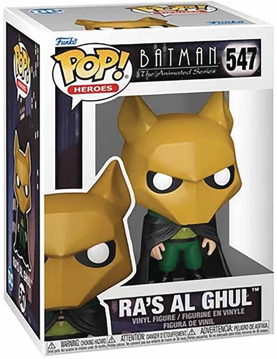 Pop DC Heroes Batman The Animated Series 3.75 Inch Action Figure - Ra's Al Ghul #547