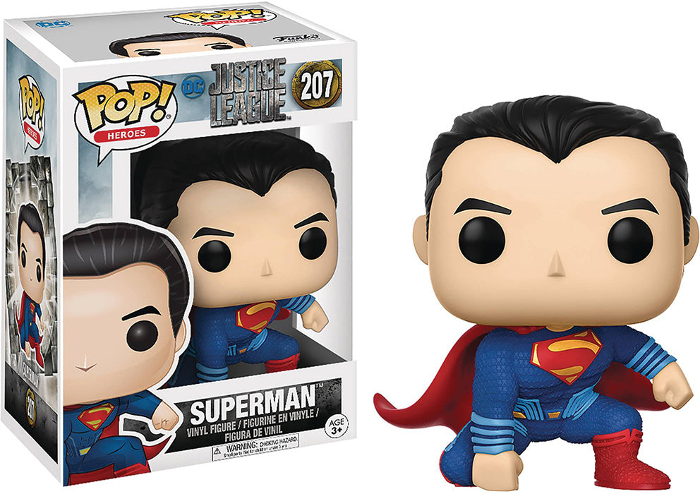 Pop DC Heroes Justice League 3.75 Inch Action Figure - Superman #207