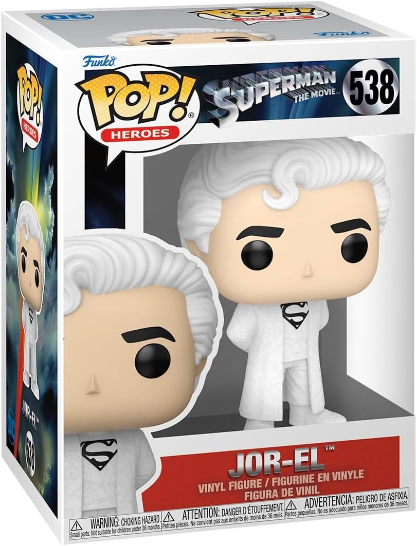 Pop DC Heroes Superman 1978 3.75 Inch Action Figure - JOR-EL #538