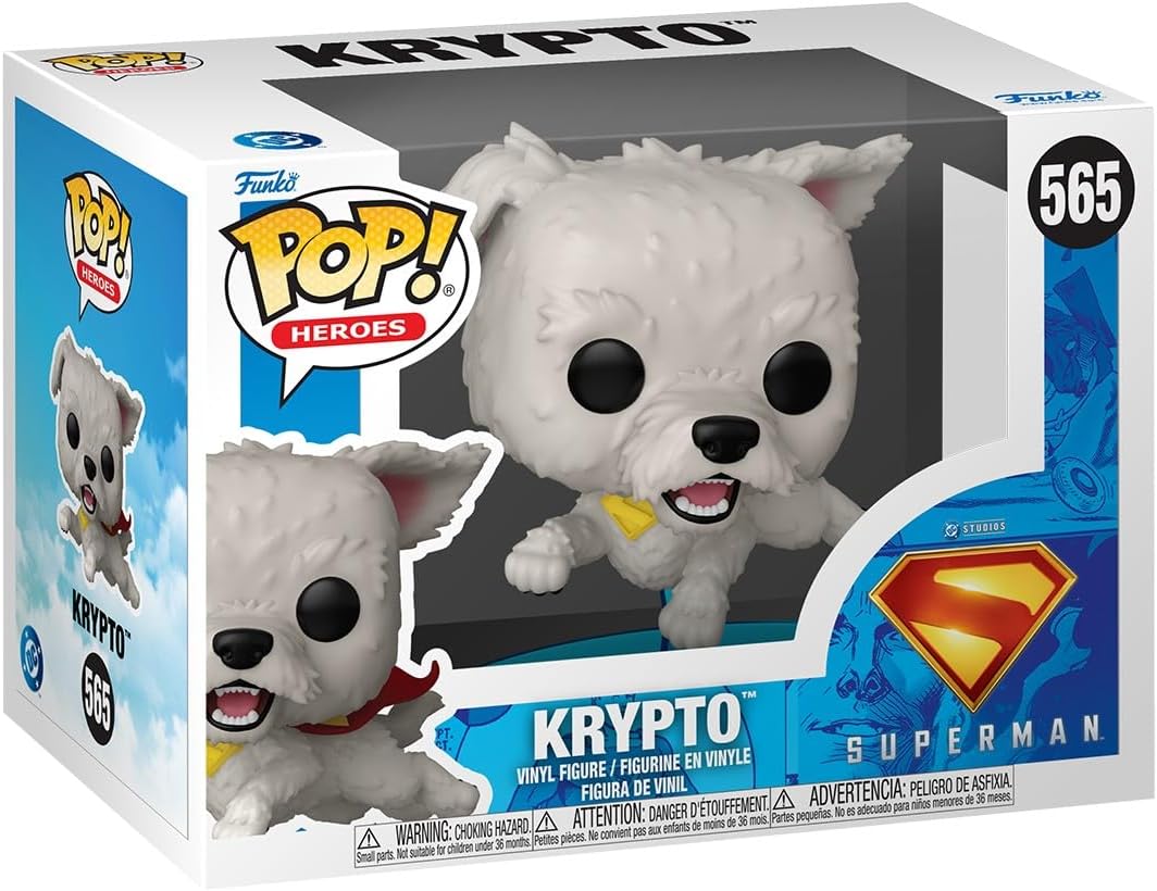 Pop DC Heroes Superman Movie 2025 3.75 Inch Action Figure - Krypto #565