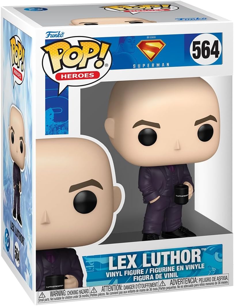Pop DC Heroes Superman Movie 2025 3.75 Inch Action Figure - Lex Luthor #564