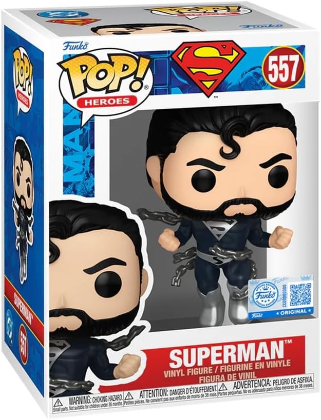 Pop DC Heroes Superman 3.75 Inch Action Figure - Superman #557