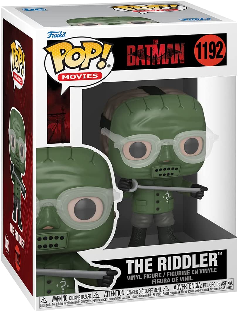 Pop DC Heroes The Batman 3.75 Inch Action Figure - The Riddler #1192