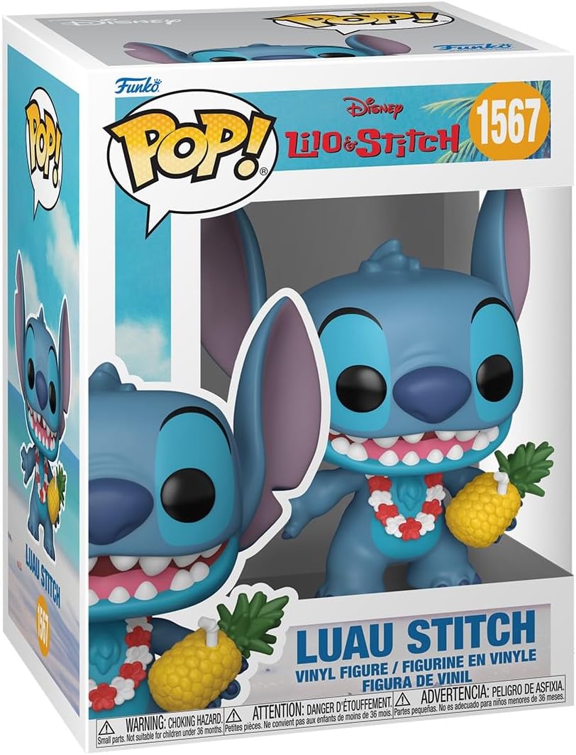 Pop Disney Lilo & Stitch 3.75 Inch Action Figure - Luau Stitch #1567