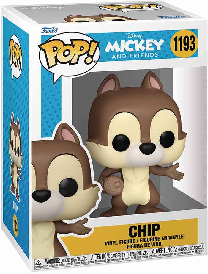 Pop Disney Mickey and Friends 3.75 Inch Action Figure - Chip #1193