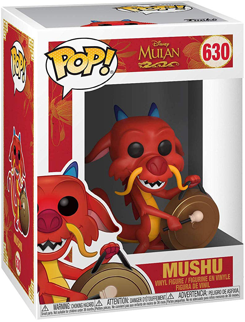 Pop Disney 3.75 Inch Action Figure Mulan - Mushu #630 (Sub-Standard Packaging)