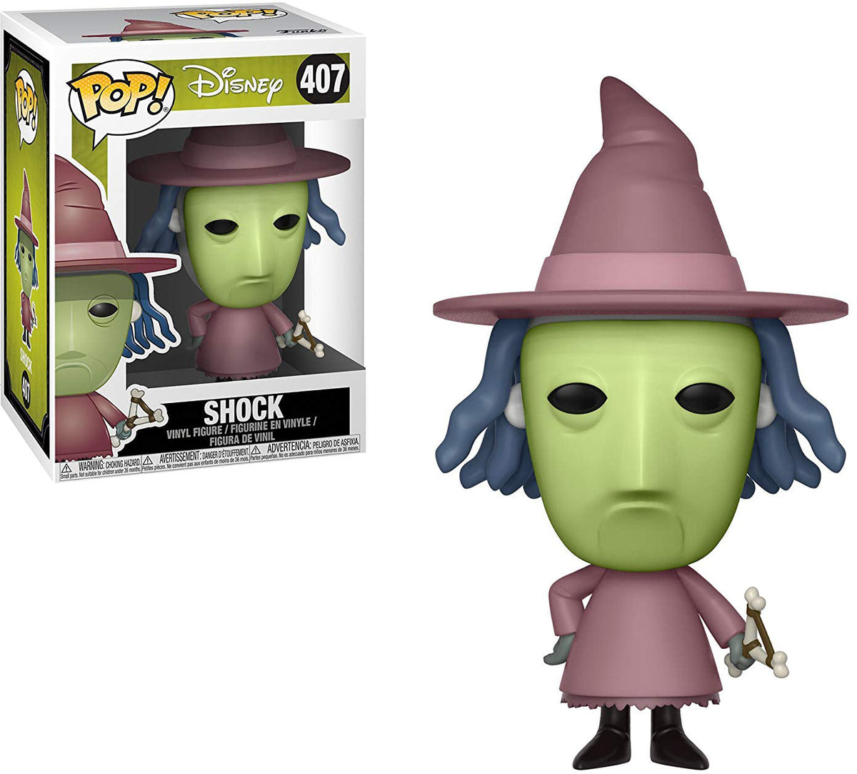 Pop Disney 3.75 Inch Action Figure Nightmare Before Christmas - Shock #407