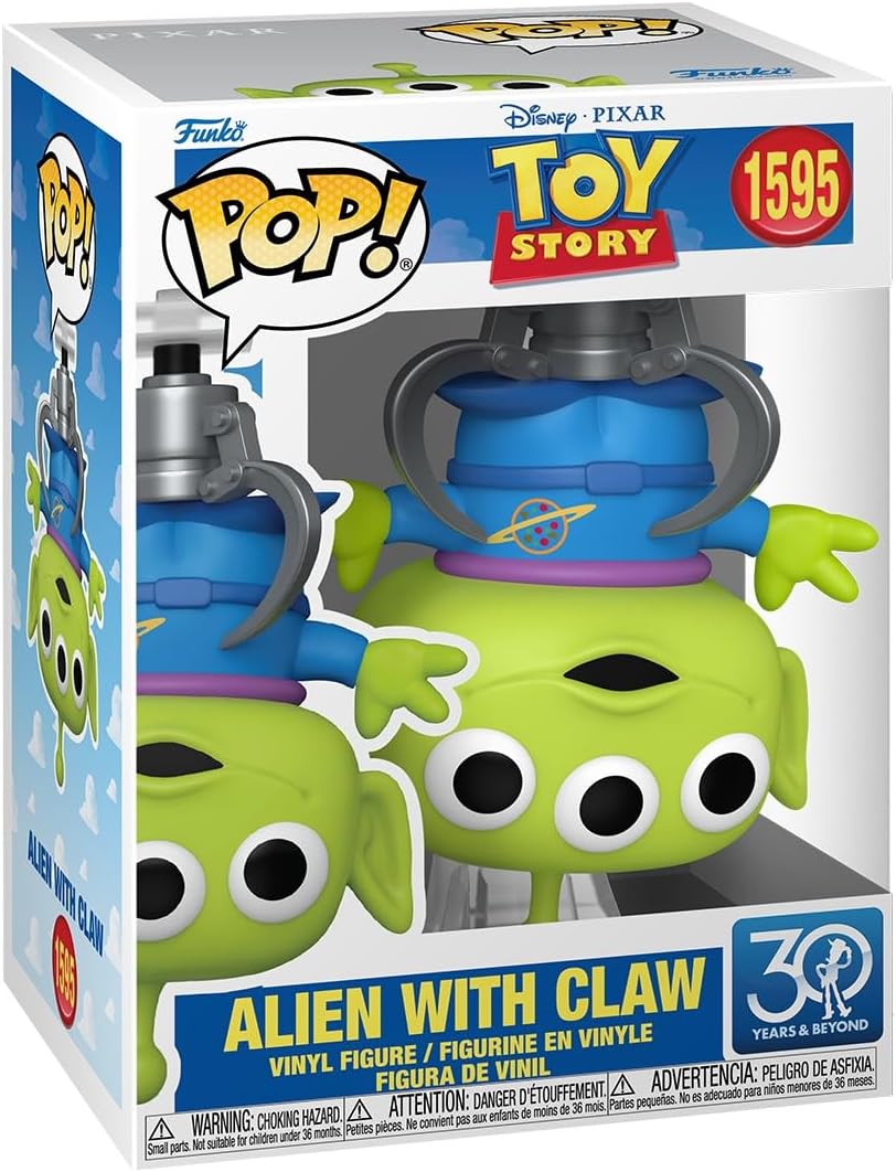 Pop Disney Toy Story 3.75 Inch Action Figure - Alien with Claw #1595