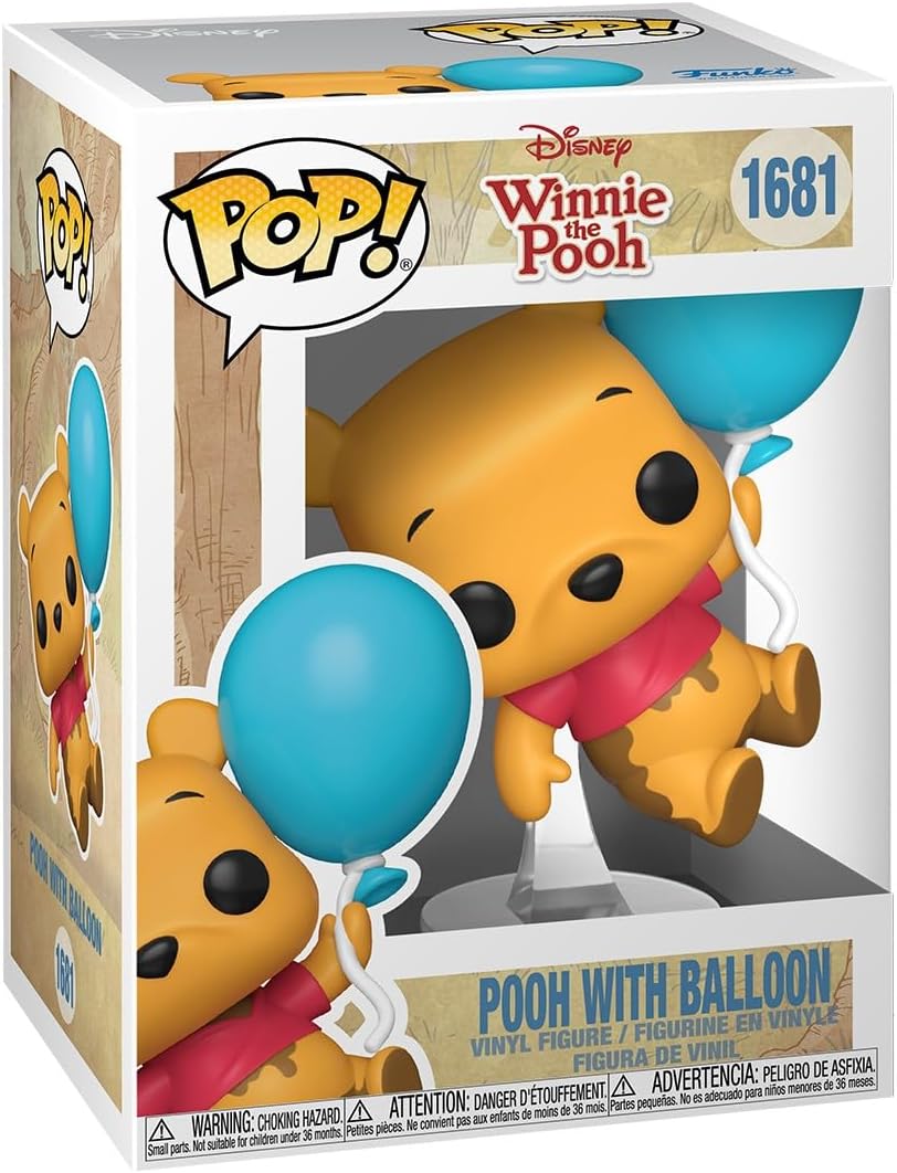 Pop Disney Winnie The Pooh 3.75 Inch Action Figure - Pooh with Balloon #1681