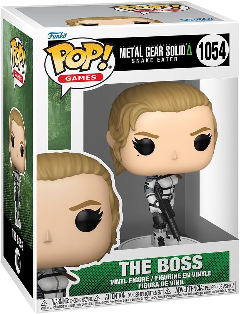 Pop Games Metal Gear Solid 3.75 Inch Action Figure - The Boss #1054