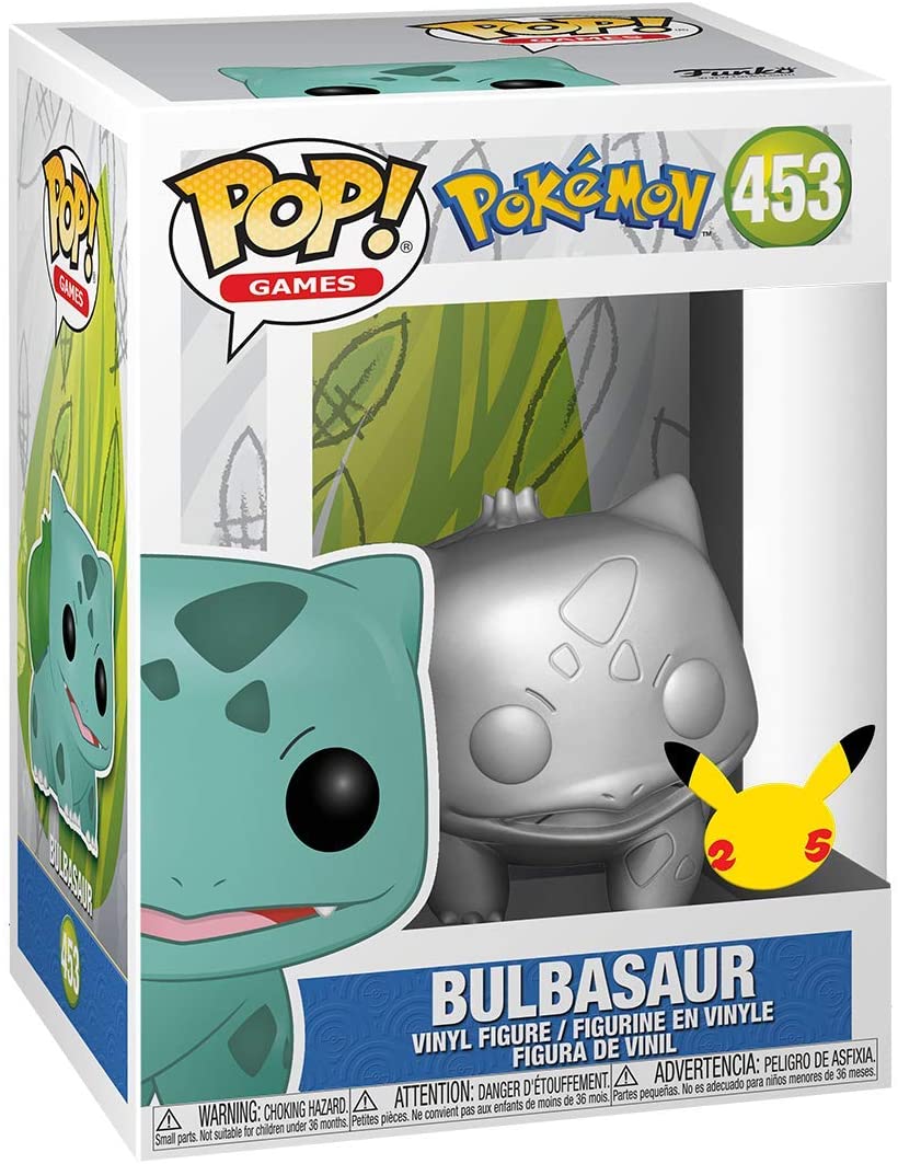 Pop Games Pokemon 3.75 Inch Action Figure - Bulbasaur #453