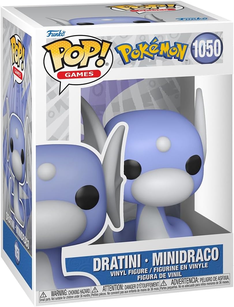 Pop Games Pokemon 3.75 Inch Action Figure - Dratini #1050