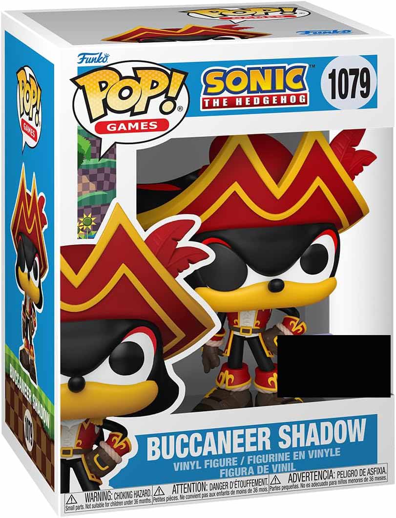 Pop Games Sonic The Hedgehog 3.75 Inch Action Figure Exclusive - Shadow SDCC #1079