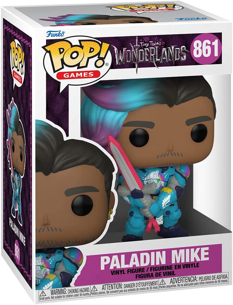 Pop Games Tiny Tina's Wonderland 3.75 Inch Action Figure - Paladin Mike #861