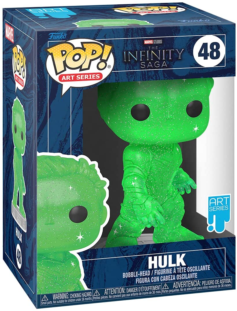 Pop Marvel The Infinity Saga 3.75 Inch Action Figure Art Series - Hulk #48
