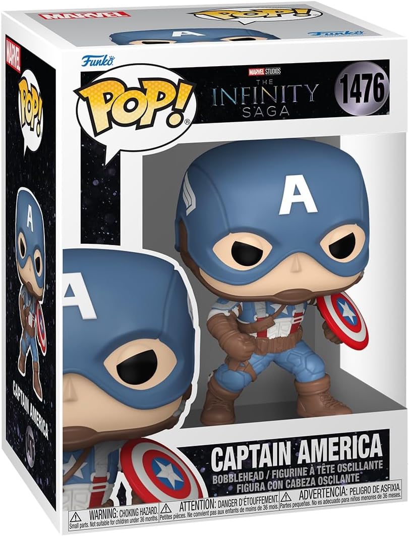 Pop Marvel The Infinity Saga 3.75 Inch Action Figure - Captain America #1476